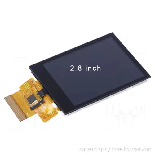 Ronen 2.8 Inch 240*320 TFT LCD Display ODM for Coffee Machine Display